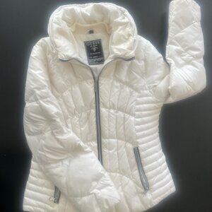 Guess puffer jacket white